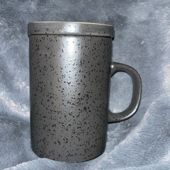 Ceramic Tea Mug Tea Cup black pebble color Like New/ Never Used - Picture 2 of 6